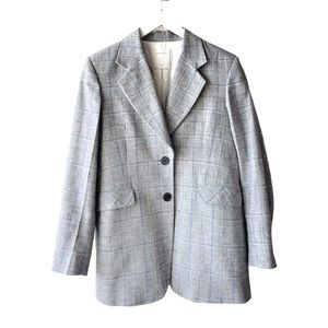 Sandro linen-blend blazer